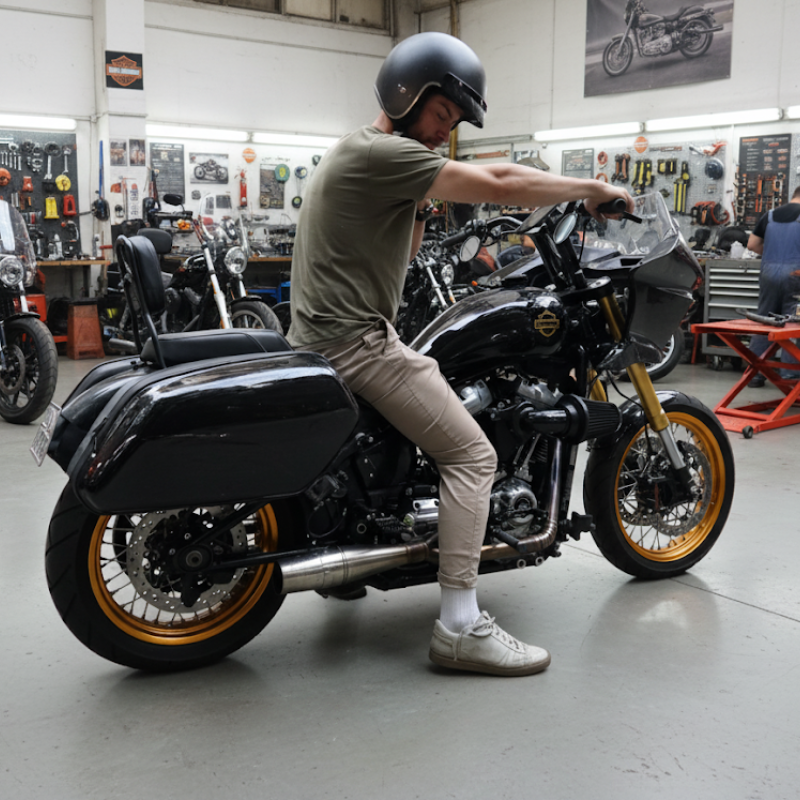 Ruote a raggi Harley Softail