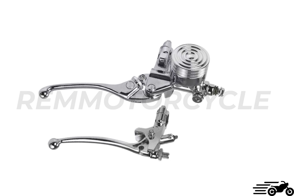 Levier de frein moto vintage et embrayage 22 mm