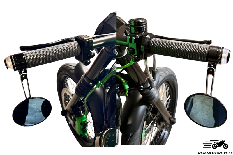 Leviers frein + embrayage commodos intégrés Remmotorcycle