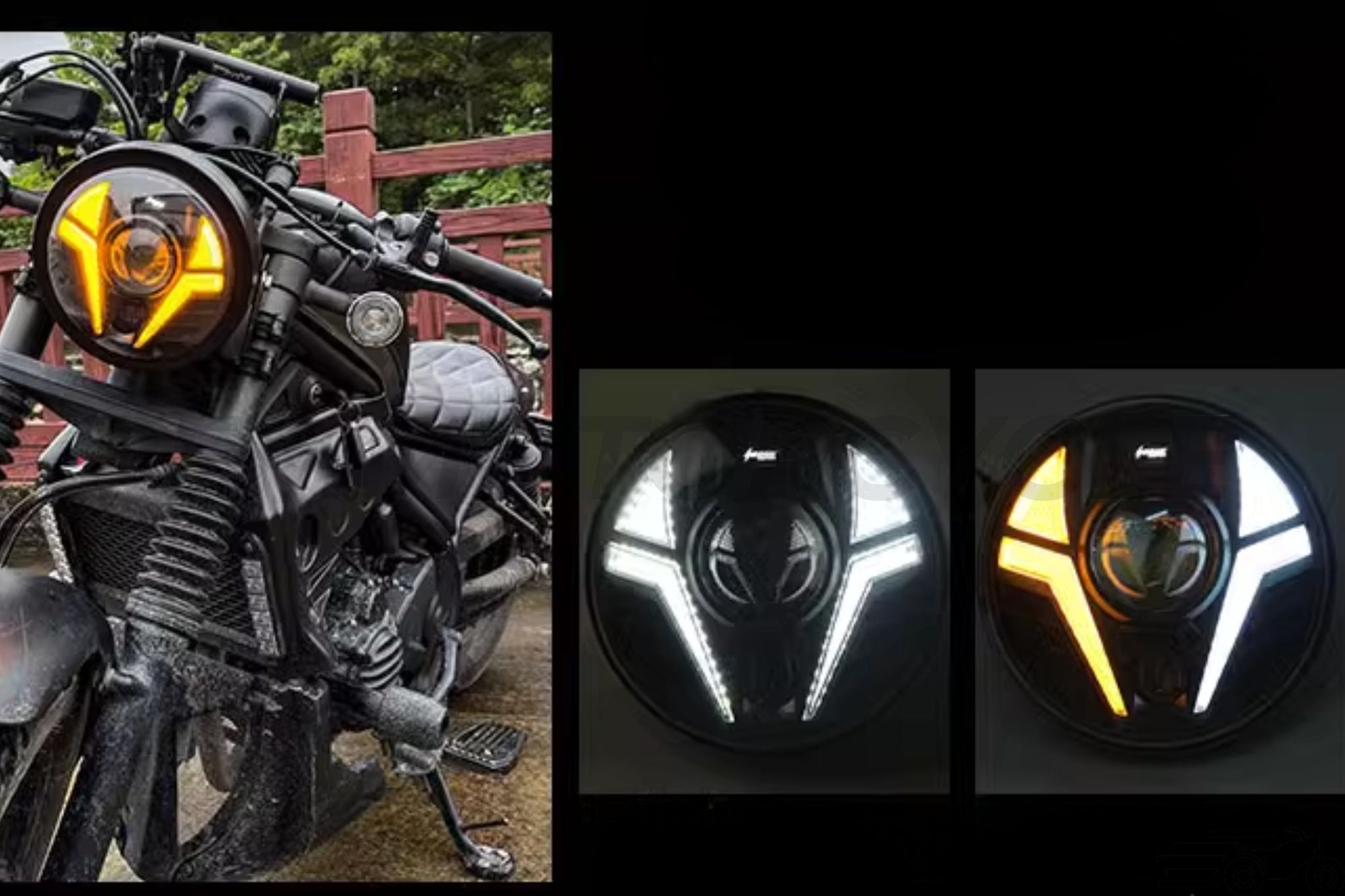 Phare LED Venom Ultra puissant  7"