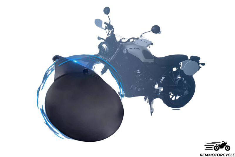 Plaque latérale look scrambler Honda CL 500