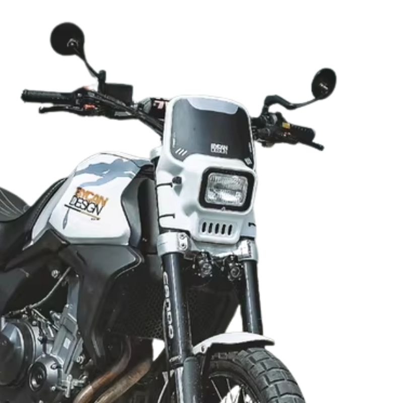 Plaque phare Retro Enduro