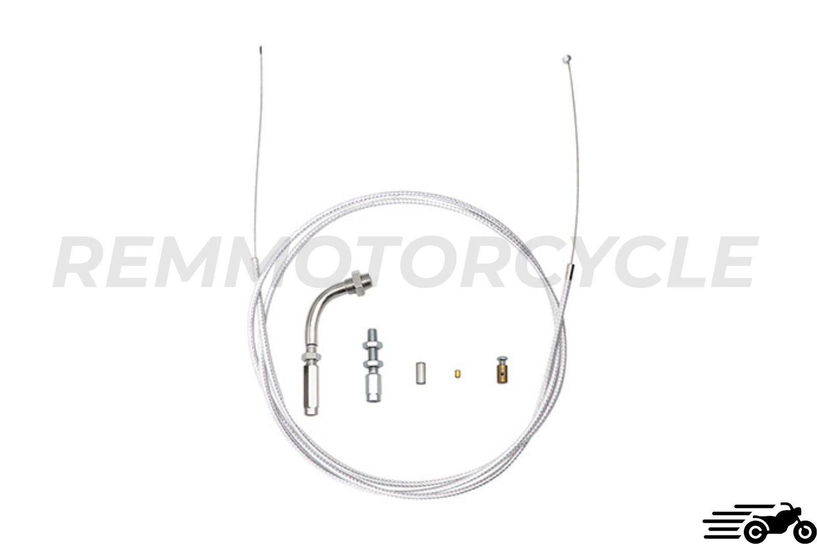 Manopola dell'Acceleratore 25MM in Alluminio con 2 cavi 