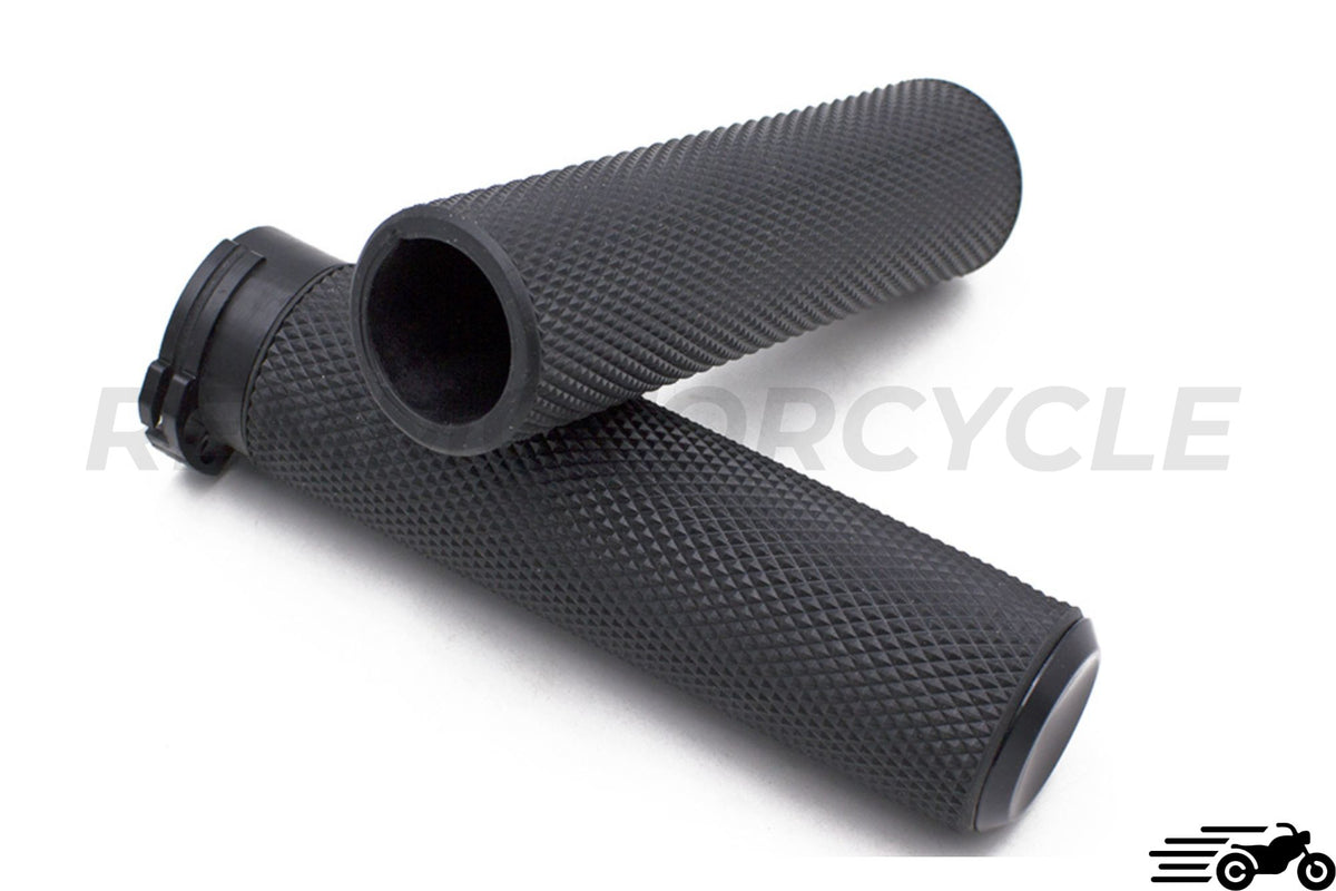 Luxury handle 25 mm black CNC