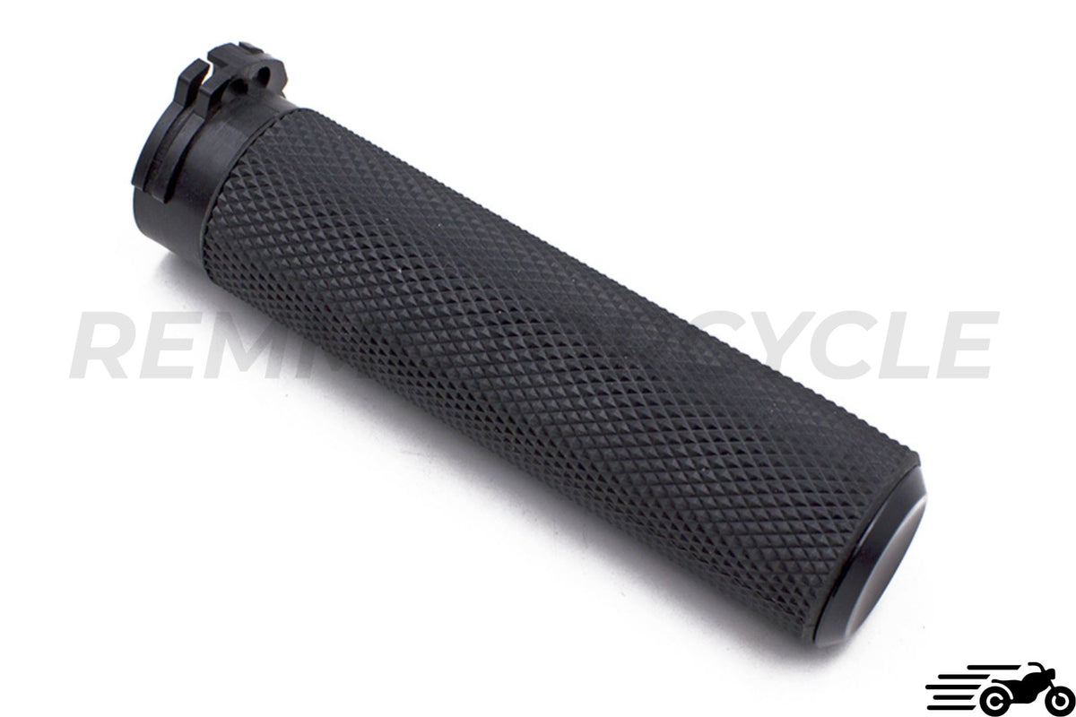 Luxury handle 25 mm black CNC