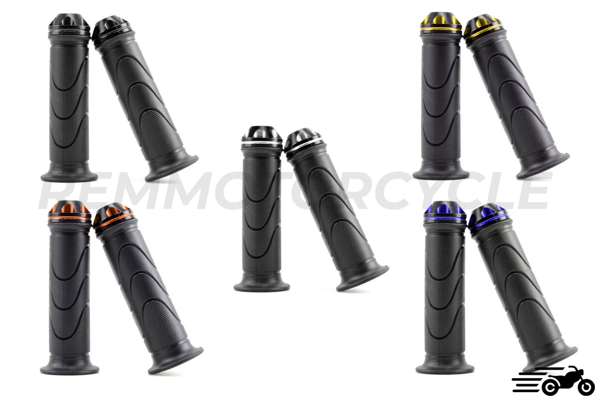 Motorcycle handles aluminum tip