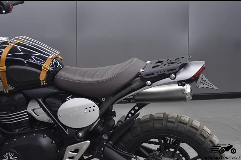 Porte-bagages arrière pour Triumph Scrambler 400X / Speed 400