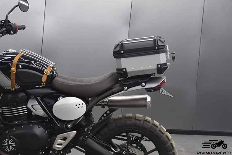 Scrambler Rack Rear luggage rack for Triumph Scrambler 400x / Speed 400 - REMMOTORCYCLE