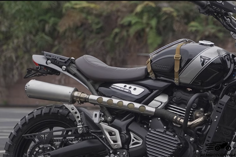 Porte-bagages arrière pour Triumph Scrambler 400X / Speed 400