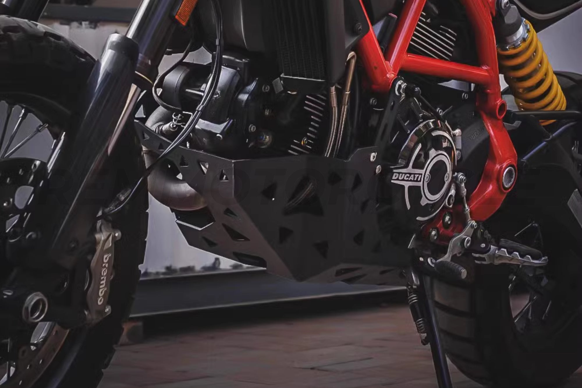 Sabot Ducati Scrambler Protection supérieur