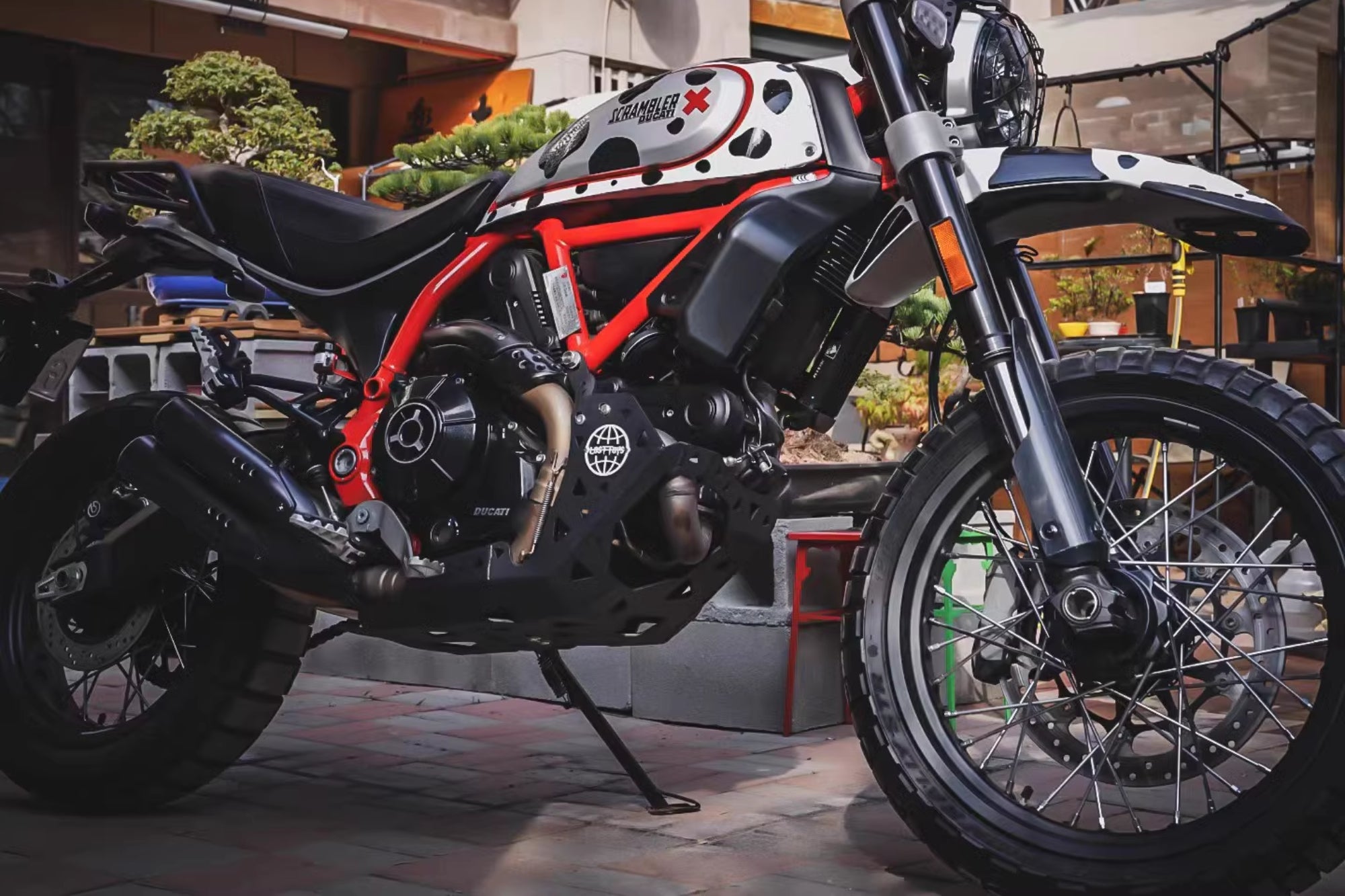 Sabot Ducati Scrambler Protection supérieur