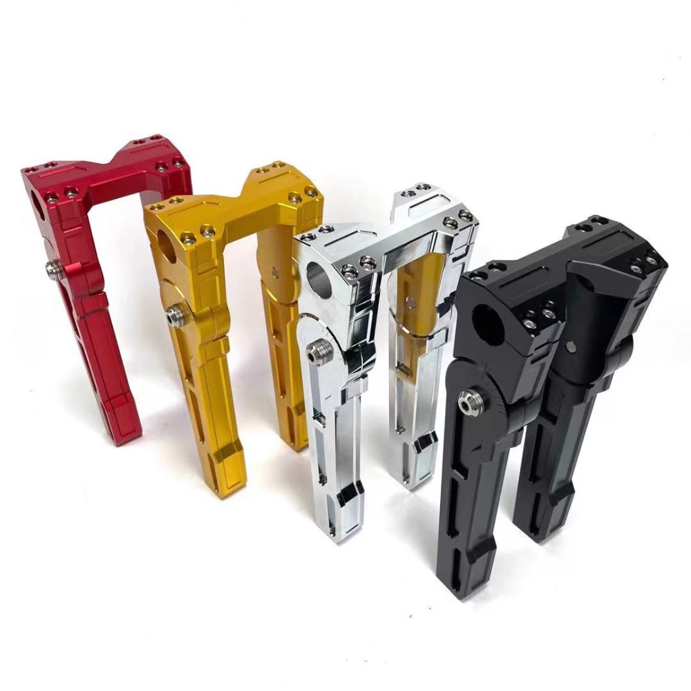 Rehausses guidon réglables 8" 10" Harley Softail 2018+