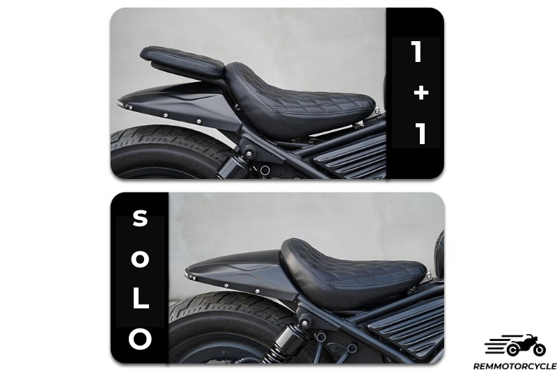 Pelana 2 dalam 1 Honda CMX 500 pemberontak