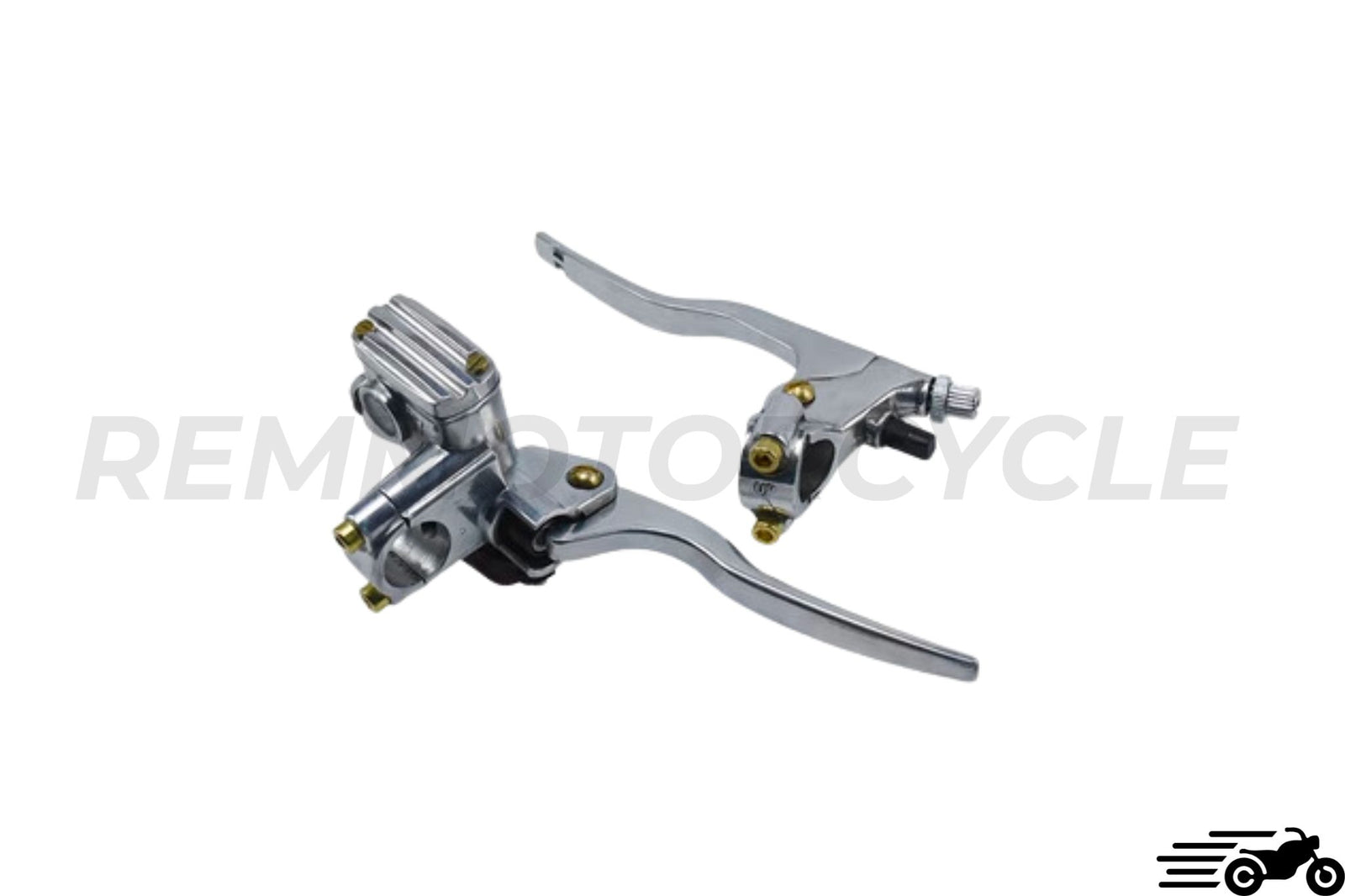 Levier de Frein Moto et levier Embrayage Moto Poli et Laiton 22 ou 25 mm Nouvelles versions