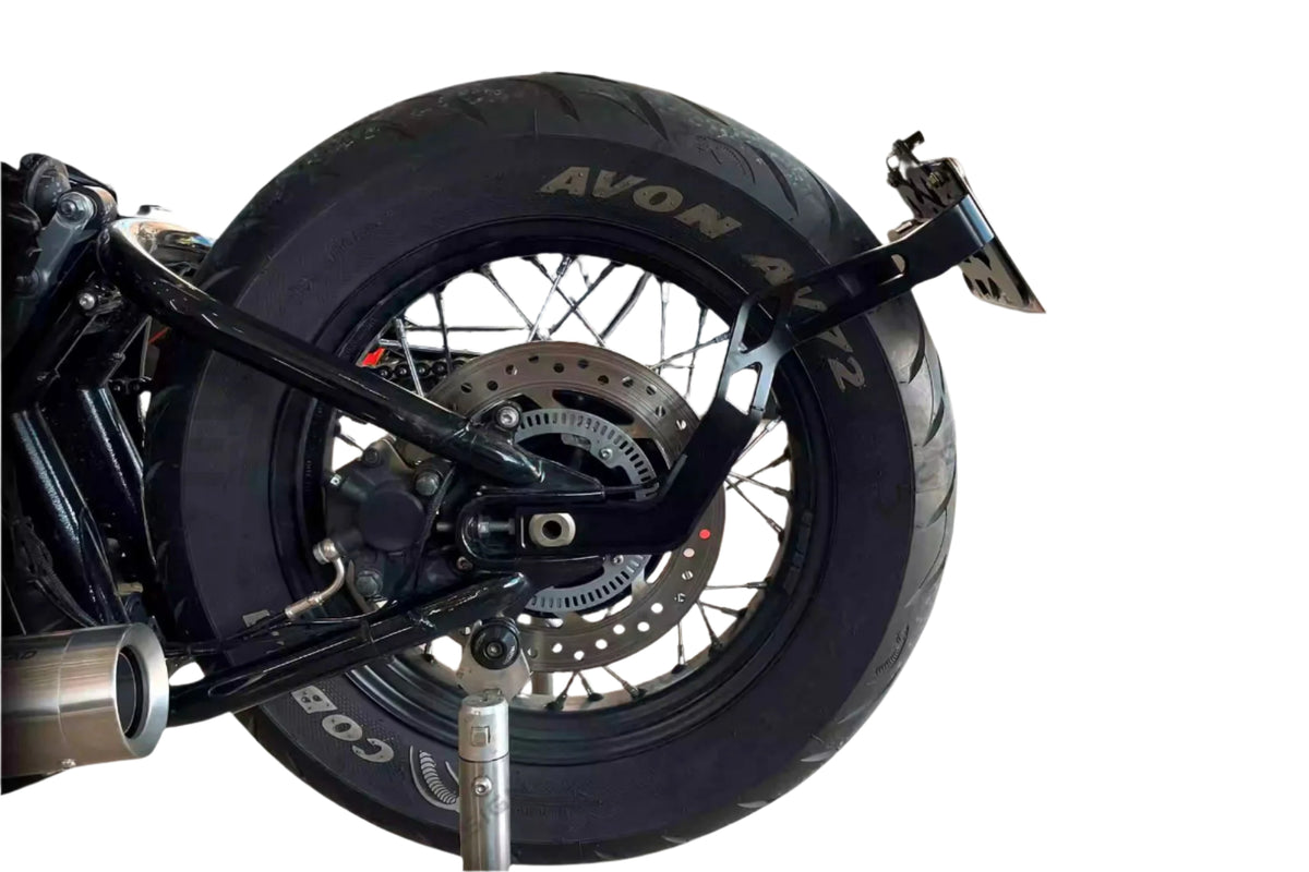 Triumph Bobber Undertray License Plate Holder