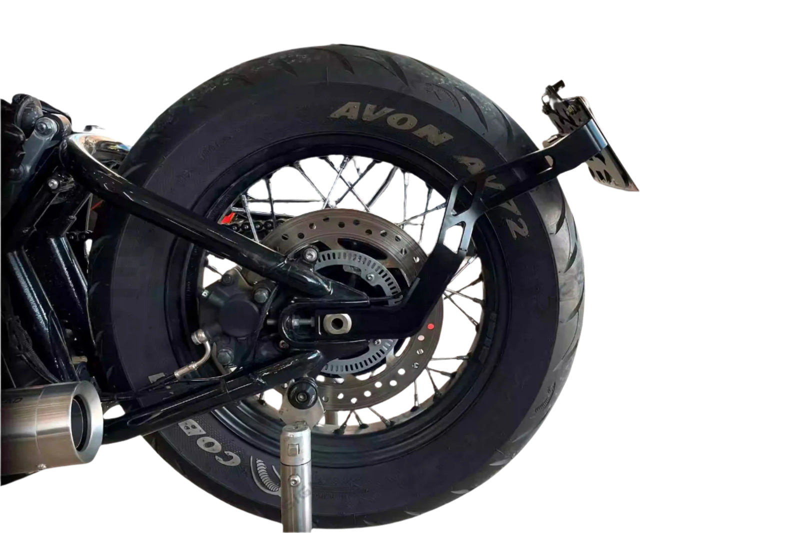 Support de plaque lèche roue Triumph Bobber