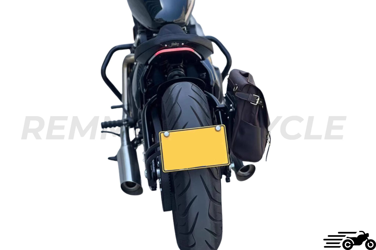 Support de plaque lèche roue 2 Triumph Bobber