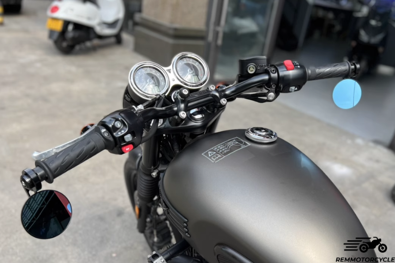 Triumph rear view mirror