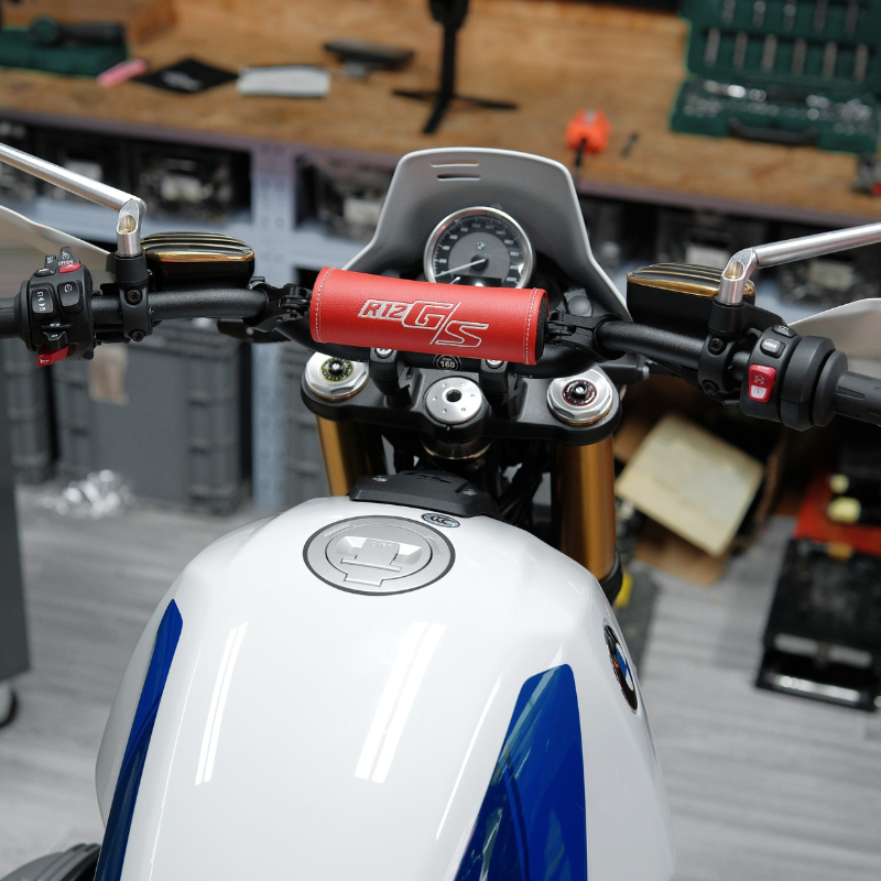 Barre de renfort + housse cuir - BMW R12GS