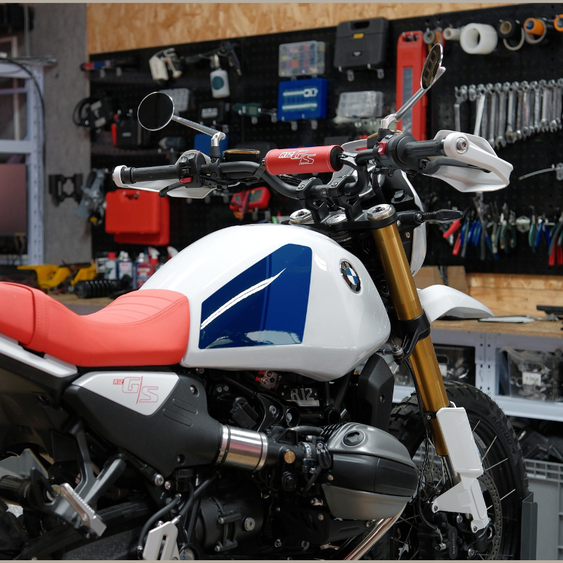 Barre transversale de guidon + housses - BMW R12GS