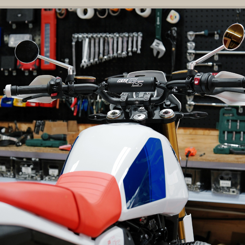 Barre transversale de guidon + housses - BMW R12GS