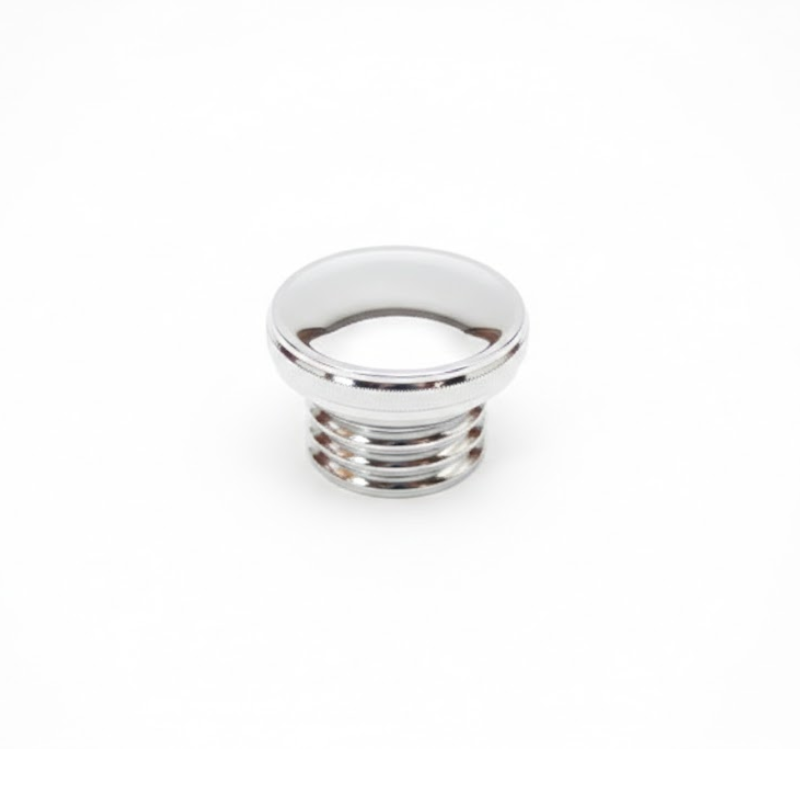 Chrome ventilated tank cap Ø45 mm - Harley/Shadow