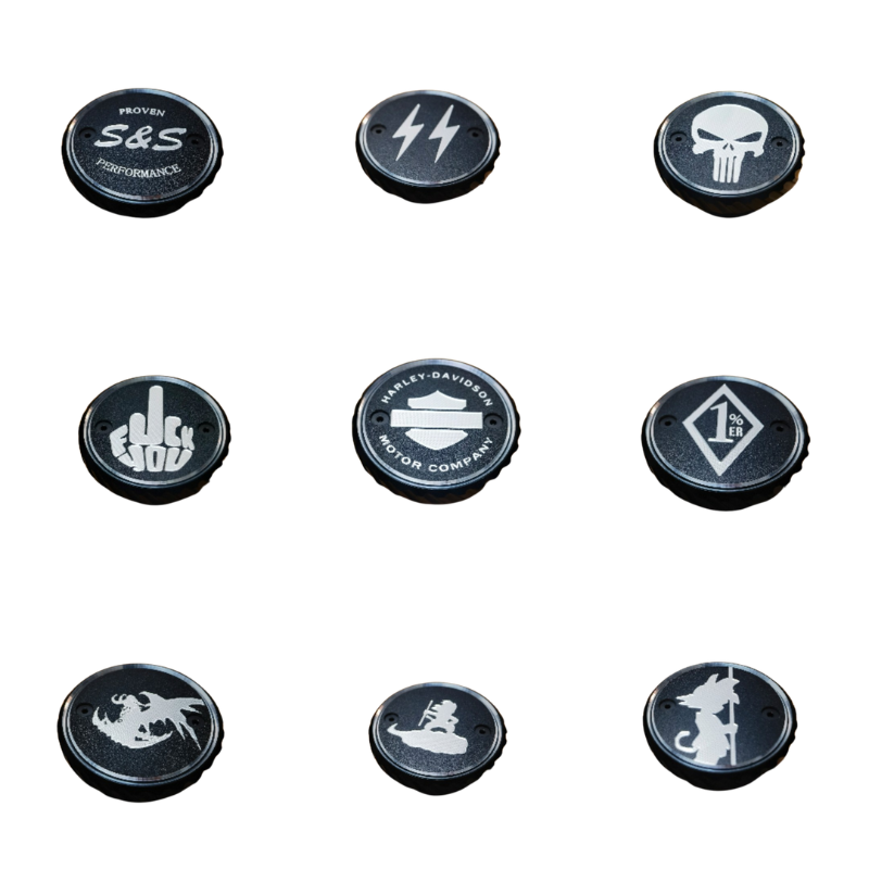 Bouchon de réservoir vérouillage magnétique Harley