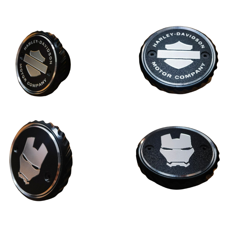 Bouchon de réservoir vérouillage magnétique Harley