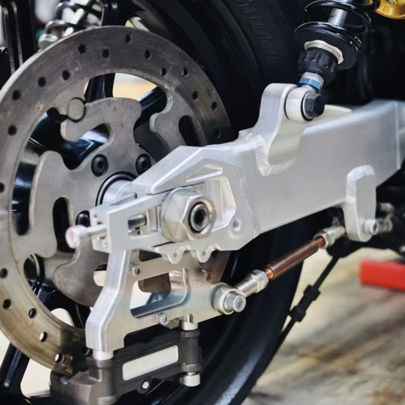 Bras oscillant aluminium Dyna avec support radial 100 mm