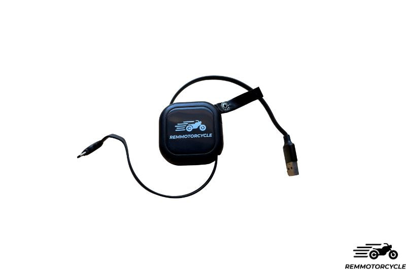 câble chargeur Remmotorcycle multi prises support téléphone