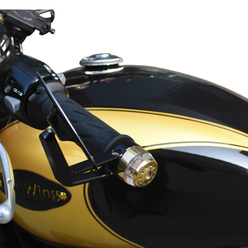 Clignotants embout de guidon en laiton – BMW & Triumph