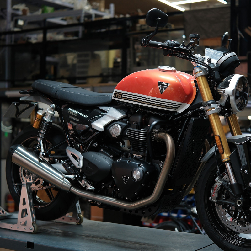 Collecteur inox TRIUMPH Speed Twin 1200 / Thruxton