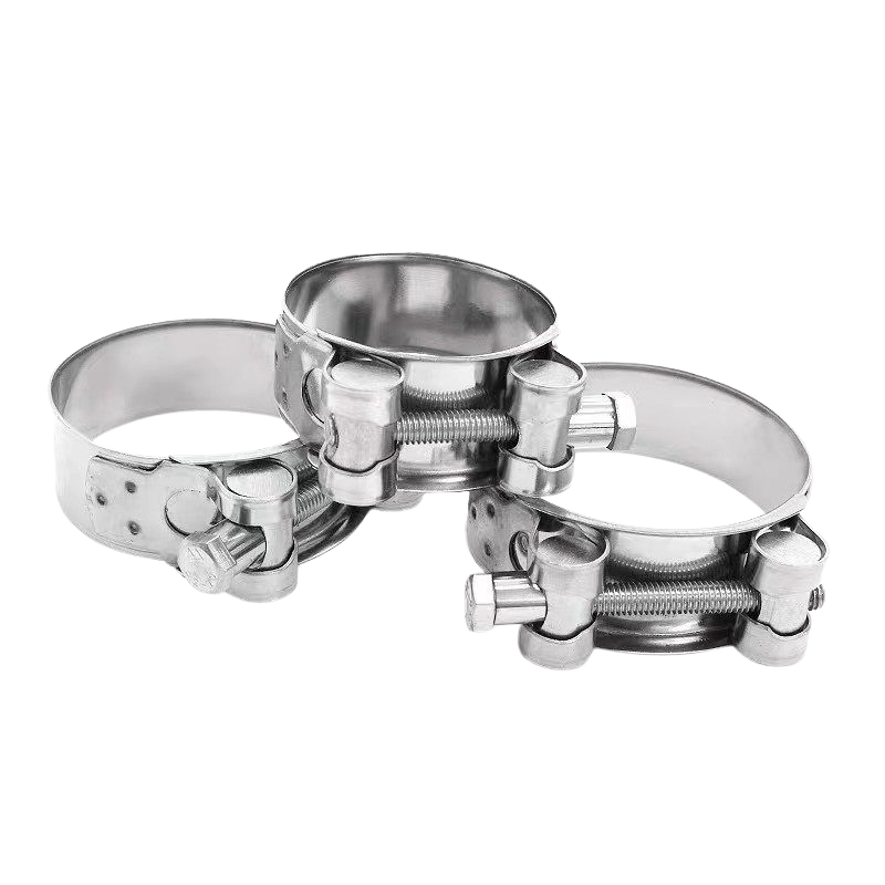 Collier d’échappement inox 304 – Serrage puissant