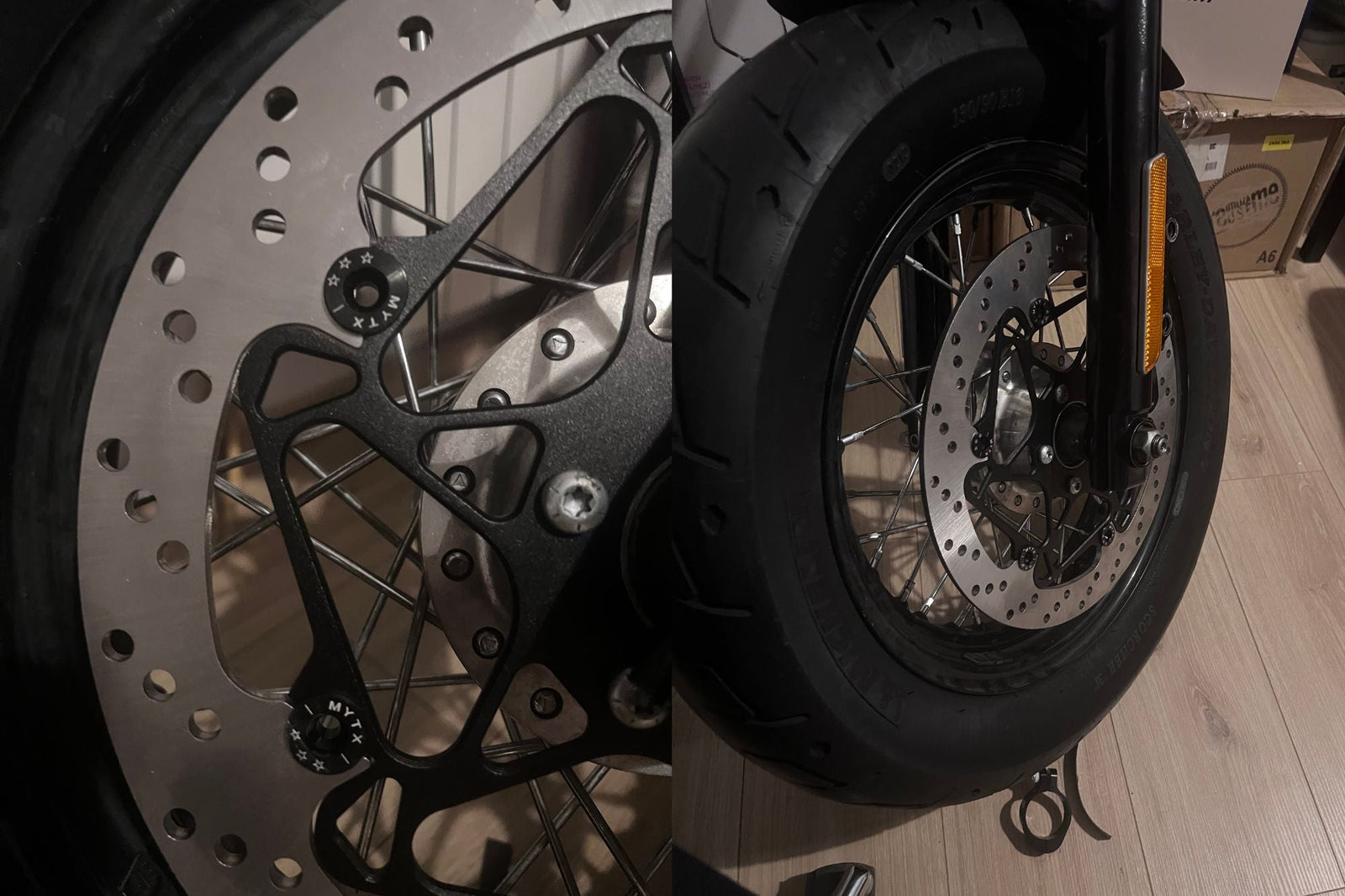 Harley front floating brake disc (before 1999)