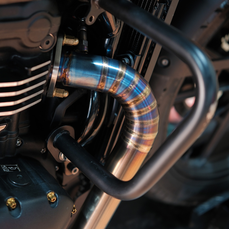 Échappement court titane - Triumph Speed 400/400X