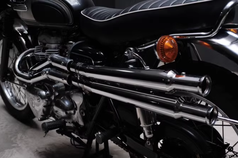 exhaust W650 W800 Scrambler