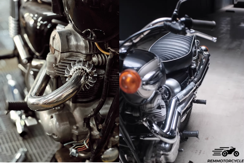 exhaust W650 W800 Scrambler