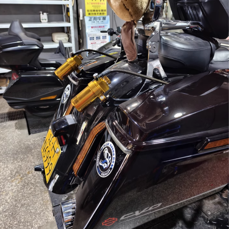 Piggyback shock absorbers for Harley Touring (2014–2025)