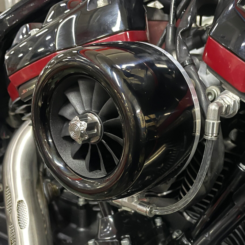 Filtre à air haut débit turbine Harley Sportster/Dyna/Touring