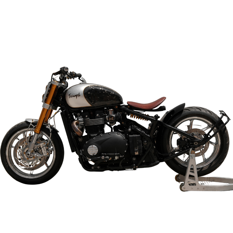 Garde-boue arrière court noir brillant – Triumph Bonneville Bobber