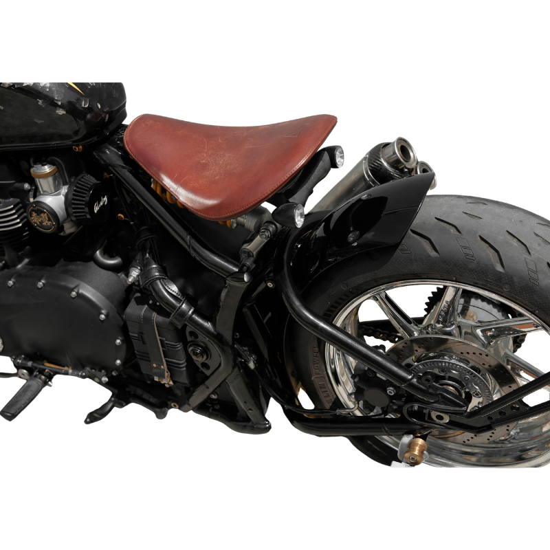 Garde-boue arrière court noir brillant – Triumph Bonneville Bobber