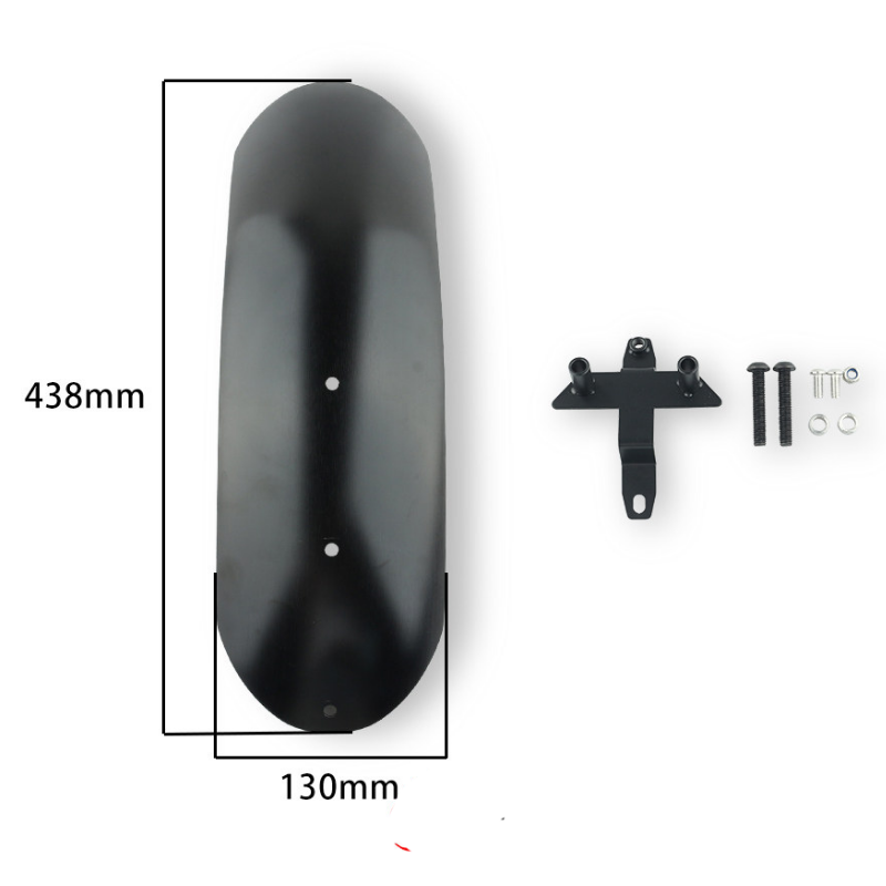 Garde-boue avant aluminium (haut + bas) - Triumph Street Scrambler 900