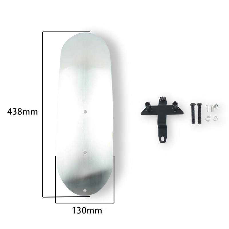 Garde-boue avant aluminium (haut + bas) - Triumph Street Scrambler 900