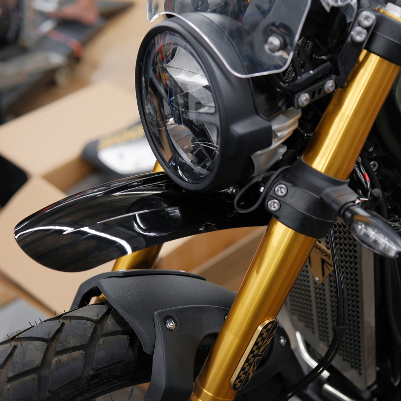 Garde-boue haut + secondaire ABS pour Street Scrambler 900  2026