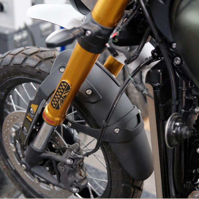 Garde-boue haut + sous-garde Triumph Scrambler 900