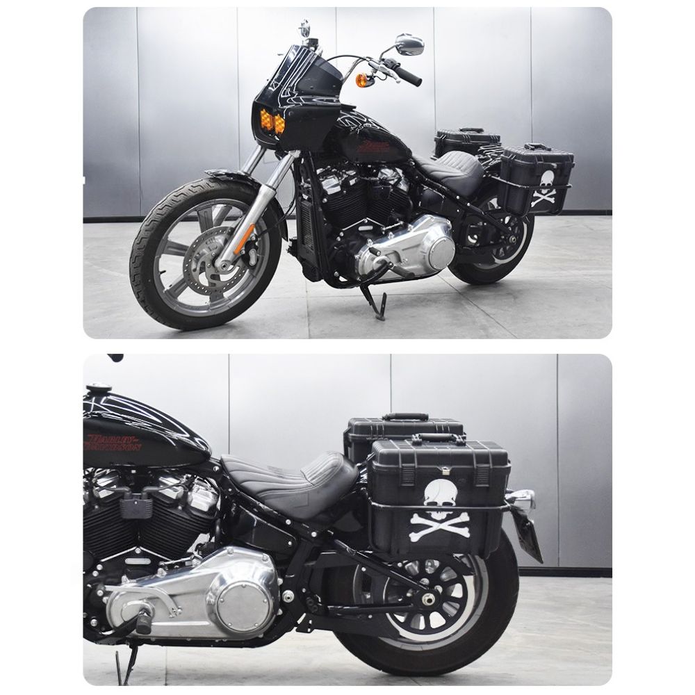dyna aufbewahrung voll Hartschalen-Satteltaschen Harley Softail 2018+