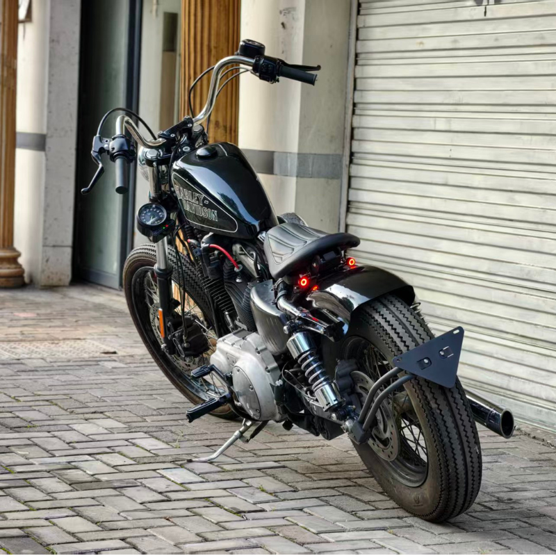 Kit selle pliante 2-up + short tail - Harley-Davidson Sportster