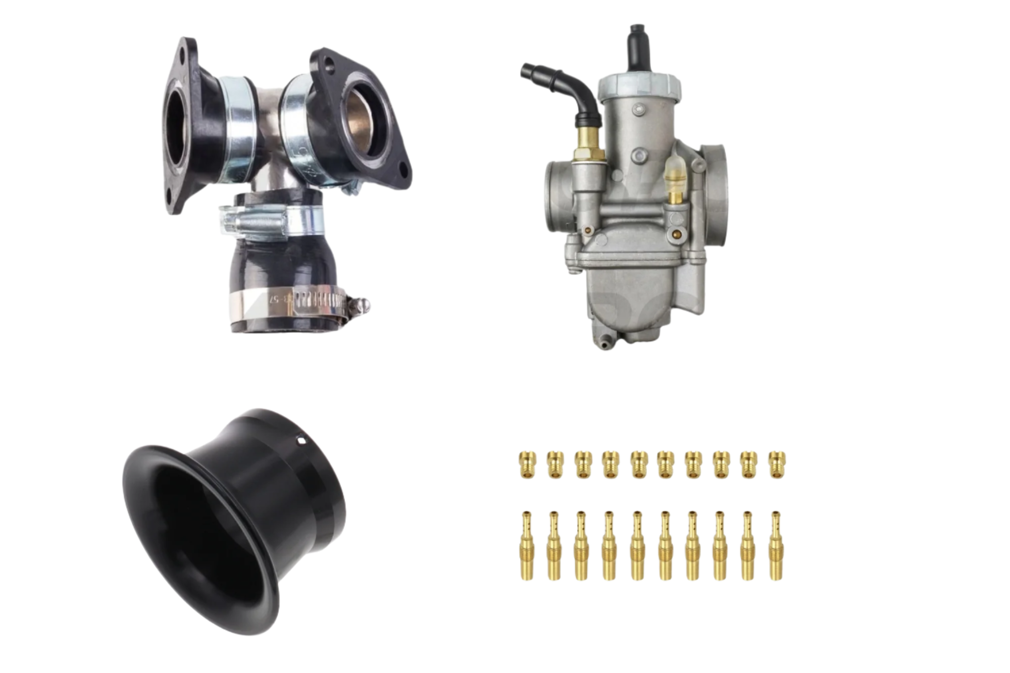 Para Yamaha Xv750/700 Virago 1100 Xv1100 Carburador Admisió