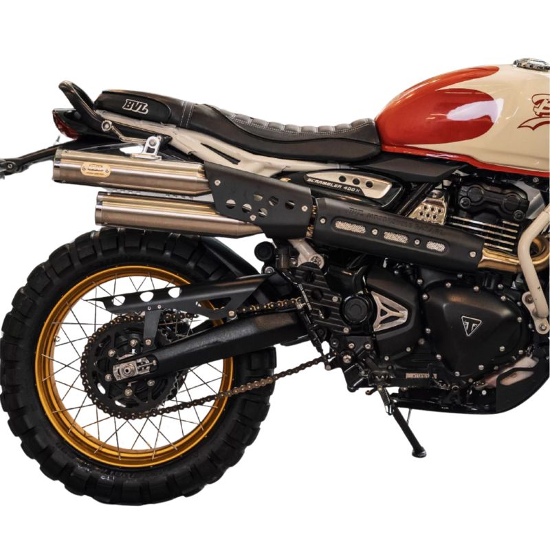 ligne d'échappement complète grave puissant Triumph 400X