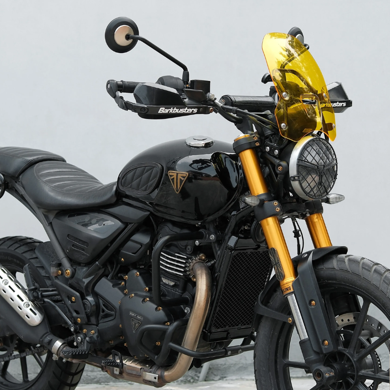 Pare-brise Expédition avec support – Triumph Scrambler 400 X / XC